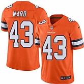 Nike Men & Women & Youth Broncos 43 T.J. Ward Orange Color Rush Limited Jersey,baseball caps,new era cap wholesale,wholesale hats